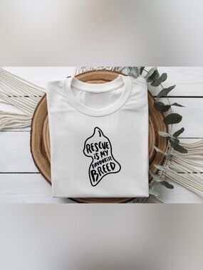 Rescue Is My Favorite Breed Shirt | Dog and Cat Rescue Tee